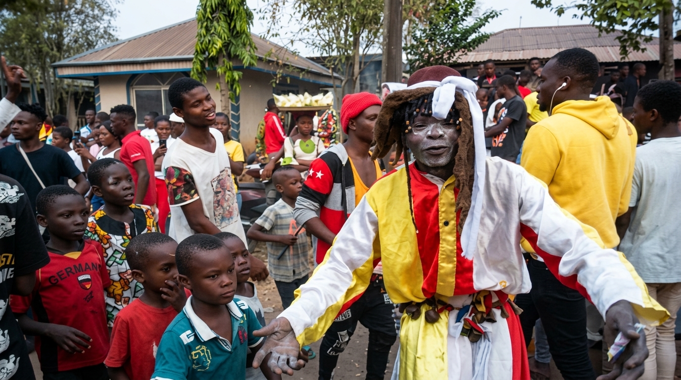 Cultural mask regalia