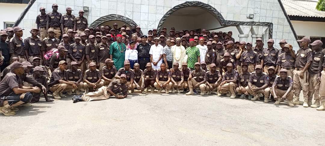 Security patrol vehicle handover